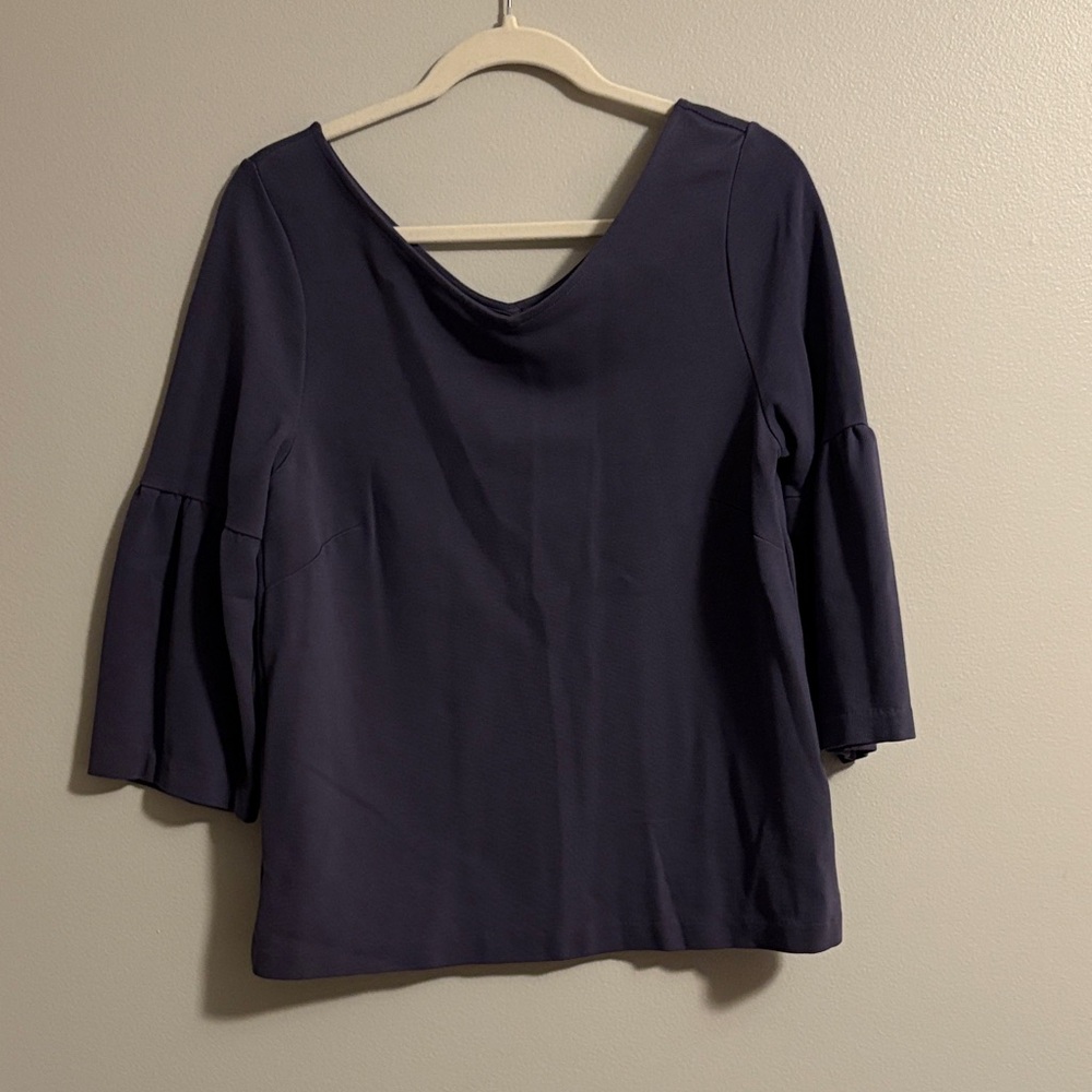 Ann Taylor Deep Blue Blouse